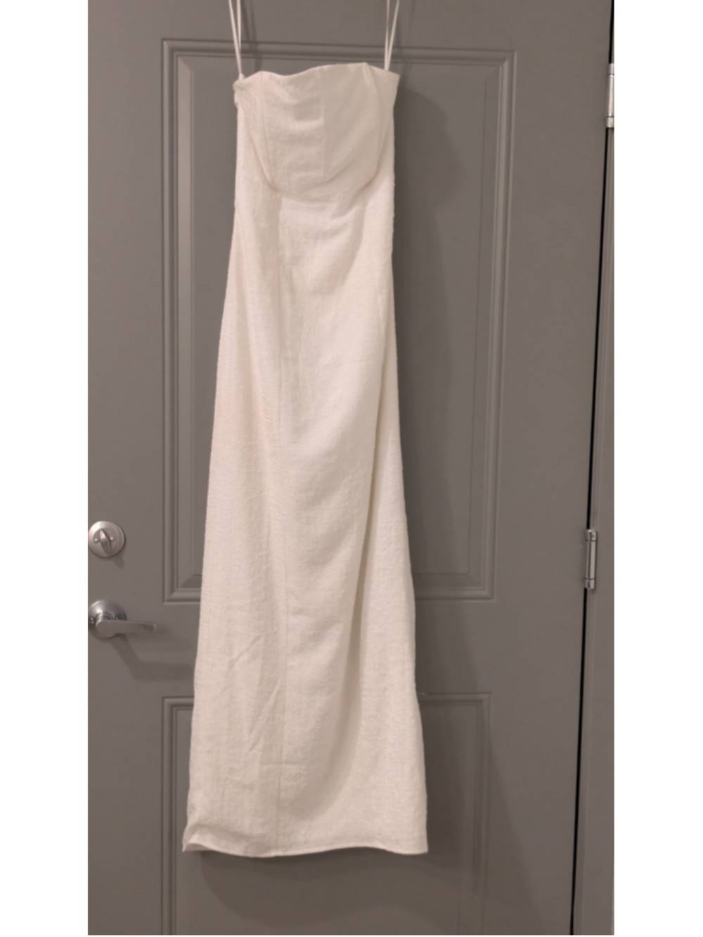 Women's LPA White Strapless Dress Size XS